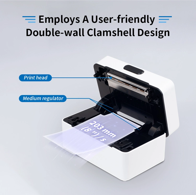 Xprinter XP-D361B 4 Inch High Speed Waybill Printer Shipping Label Printer For Logistics