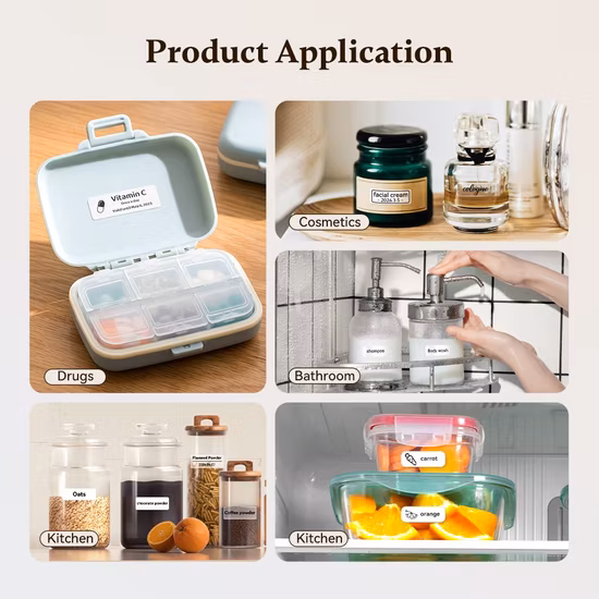 Niimbot портативный портативный термопринтер для этикеток небольшого карманного размера с Bluetooth